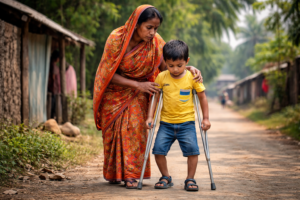 শিশুদের বাঁকা পা (Bow Legs) সমস্যা নিয়ে ব্রাহ্মণবাড়িয়ায় এক মায়ের উদ্বেগ